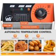 thumbnail image 3 of WeChef Friteuse Électrique de Comptoir 24 L 5000 W à Double Panier-Réservoir pour Restaurant Commercial, 3 of 11