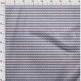 thumbnail image 3 of oneOone Cotton Poplin Fabric Chevron Ikat Print Fabric By Yard 56 Inch Wide, 3 of 4