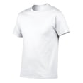 thumbnail image 4 of Ediodpoh T-Shirt pour Homme Ultra Doux Blanc Uni T-Shirt à Col Rond Décontracté Basique pour Homme T-Shirts pour Homme Blanc m, 4 of 4