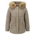 thumbnail image 3 of MASRIN Running Jacket  Womens Basic Hoodie Jackets Solid Color Zip Up Hooded Coats with Pockets Plus Size Loose Outwear Sweatshirts Sweater Stone, 3 of 6