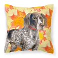 thumbnail image 1 of Carolines Treasures BB9902PW1818 Allemand Pointeur à Poil Court Automne Tissu Coussin Décoratif, 1 of 2