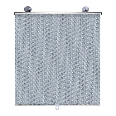 Suction Cup Retractable Window Shade, PVC Light Blocking Curtain for Car/Home