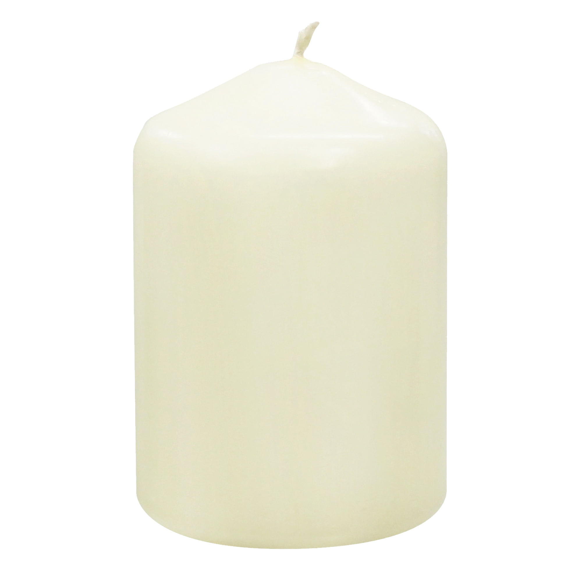 Mainstays 2PK bougies piliers ivoire, non parfumé