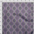 thumbnail image 3 of oneOone Tissu Popeline de Coton Argyle Ikat Imprimé 1 Yard 42 Pouces de Large, 3 of 4