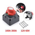 thumbnail image 2 of (On/Off) DC 12V-60V 100A-300A Car RV Boat Marine Battery Selector Isolator Disconnect Switch Rotary Cut ,Easy to Install, 2 of 7