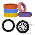 thumbnail image 3 of relayinert Lot de 10/lot Expérience de Voyage Agréable avec Roue de Bagage Ondulée Unique Rose, 3 of 6