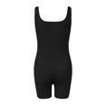 thumbnail image 5 of 2025 Women's Jumpsuit Women Yoga Rompers Workout Women Rompers and Jumpsuits Ribbed Square Neck Sleeveless Sleek, 5 of 5