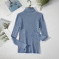 thumbnail image 4 of Yuyuzo Sweaters for Women Long Sleeve Turtlenecks Ribbed Knit Comfy Slim Fitted Basic Pullover Tops, 4 of 5