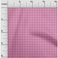 thumbnail image 1 of oneOone Georgette Viscose Fabric Gingham Check Print Sewing Fabric BTY 42 Inch Wide, 1 of 4