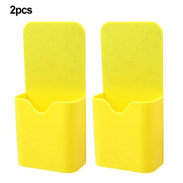 Plastic Magnetic Pen Holder Pencil Cup Marker Storage Box for Whiteboard Fridge