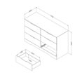 thumbnail image 2 of South Shore Holland 6-Drawer  Dresser, 2 of 5
