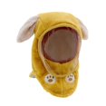 thumbnail image 1 of Milaget Kids Winter Hat Windproof Balaclava Face Cover for Boys Girls Cycling Skiing Rabbit Ears Yellow, 1 of 9