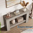 thumbnail image 5 of Eastvita /8035/solution d'Entrée Chic Cadre 1 Po 120 cm Table Console Grise pour Foyers Stylés/, 5 of 5
