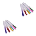 thumbnail image 1 of Ruiboury 6PCS/Set Nail File Frosted Lightweight Wear-resistant Sturdy Reusable DIY Handicrafts Glass Nail Art Manicure Tools 9cm 2Set, 1 of 6