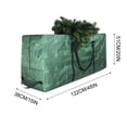 thumbnail image 3 of PEONAVET Christmas Tree Christmas Tree Storage Bag Cover Waterproof Large-capacity Quilt Clothes Warehouse Storage Bags Organize Tools, 3 of 8