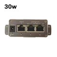 thumbnail image 2 of 3 Port MINI Gigabit POE Injector 20Vdc-36Vdc Input Mode A and B 24V Passive POE Max 30w Output POE Injector, 2 of 5