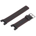 thumbnail image 3 of Leather Watch Bands, Fine Workmanship Easy Installation Leather Watch Strap Fashionable Black  For  T Rex Pro, 3 of 7