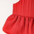thumbnail image 4 of FAOWME Summer Style Sleeveless Tank Tops & Soft Pants Outfits 2PCS Set Solid Color Casual Outfits Red 2-3 Years, 4 of 7