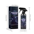 thumbnail image 3 of Car Interior Cleaner, 120ml Stain Removal Foam with Protective Barrier for Upholstery & Surfaces, Multi-Functional Auto Detailing Maintenance Spray, 3 of 9