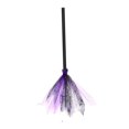 thumbnail image 3 of Classic Halloween Broom Flying Broom Stick Prop Plastic Broomstick Accessory for, 3 of 7