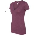 thumbnail image 3 of Bella + Canvas Ladies' Triblend Short-Sleeve Deep V-Neck T-Shirt, 3 of 6