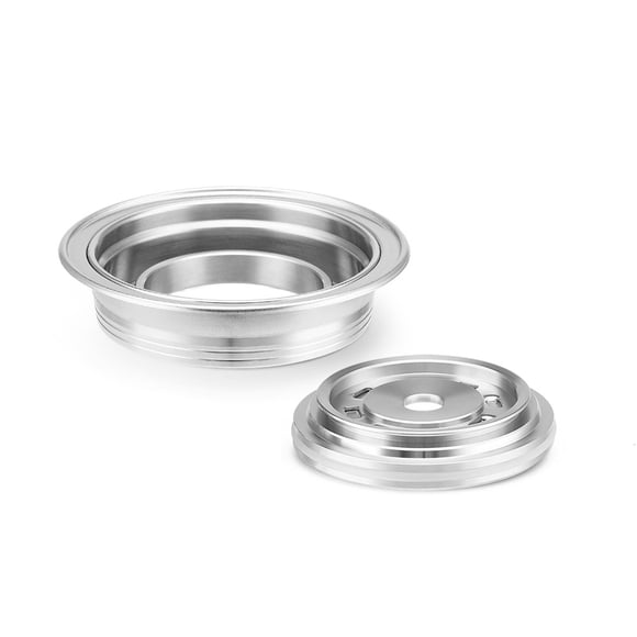 Adaptateur Réutilisable pour Capsules pour Machines Nespresso Vertuo, Convertisseur Porte-Capsules en Acier Inoxydable pour Utiliser les Capsules Nespresso Original Line, pour VertuoLine GCA1, ENV135, ENV150