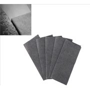 10-Pack Reusable Dark Gray Nylon Microfiber Cleaning Cloths - 20x30cm Magic Streak-Free Towels for Kitchen, Glass & Car Surfaces - Ultra Absorbent Universal Cleaning Wipes