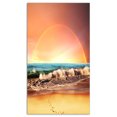 thumbnail image 2 of Design Art - Majestic Rainbow over Seashore, 2 of 3