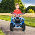 thumbnail image 4 of Costway Kids Ride on ATV 4 Wheeler Quad Toy Car 6V Battery Powered Motorized Toy Blue, 4 of 9