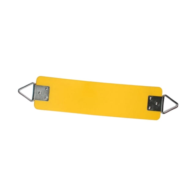 Siruishop Swing Seat Easy to Install Sturdy EVA Replacement for Backyard Trees Outdoor Yellow