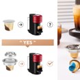 thumbnail image 2 of Stainless Steel Coffee Capsule Adapter for Vertuo for Nespresso Reusable G-Cup TAPDRA Spare Part, 2 of 4