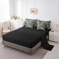thumbnail image 3 of YST Cute Ladybug Bed in a Bag 7-Piece White Daisy Floral Bedding Set, Animal Wildlife Insect Full Size, Polyester, 3 of 4