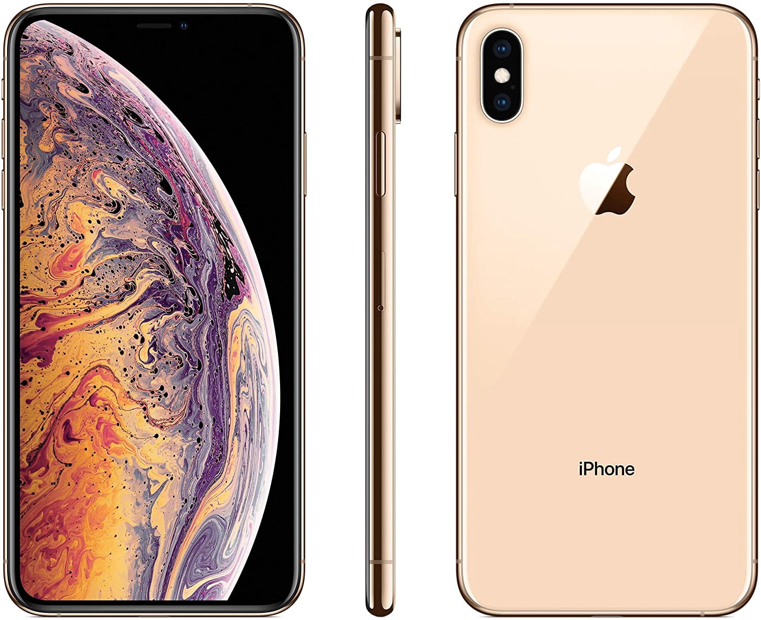Refurbished Apple iPhone XS Max A1921 (Fully Unlocked) 64GB Gold (Grade A+)