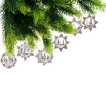 thumbnail image 3 of Wooden Snowflake With Scenic Ornament - Set of 12, 3 of 3