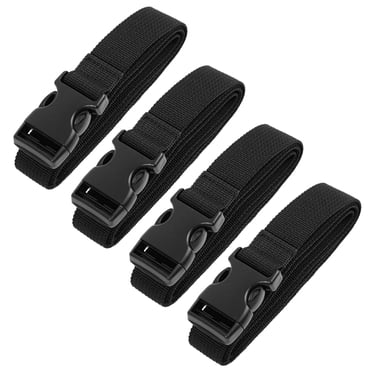 Lot de 4 Sangles pour Bagage, Sangle de Valise, Ceinture de Voyage Sangle de Valise
