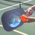 thumbnail image 2 of Pickleball Racquet,Outdoor Sport Portable Glass Outdoor Pickleball Paddle Pickleball Paddle Seamless Integration, 2 of 8