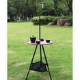 thumbnail image 3 of Maytalsory Petite Table Portable Portant une Table de Pique-Nique à Hauteur Réglable, Pliante, Robuste en Matériau ABS. et Durable, Convient au Camping,, 3 of 6