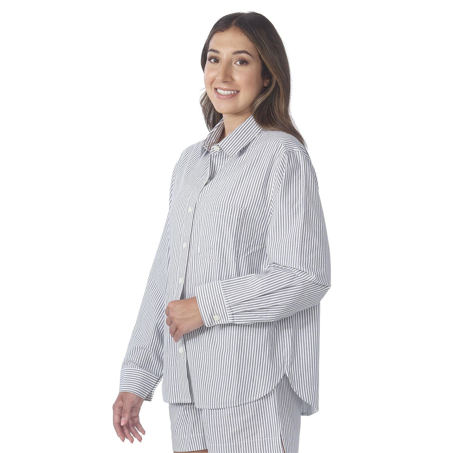 Secret vêtements de nuit Chemise classique oversize en popeline