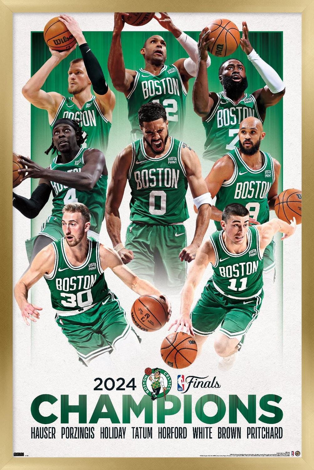 NBA Boston Celtics – Champions de la finale NBA 2024