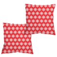 thumbnail image 2 of Amzcrzy Literie, Couvre-Lits, Courtepointes et Ensembles, Housses d'Oreiller de Noël 18x18 Pouces Ensemble d'Oreillers Décoratifs Sapin de Noël Rouges Décoration d'Hiver de Noël pour Maison Canapé Chambre Taie d'Oreiller, 2 of 6
