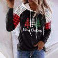 thumbnail image 1 of Meichang Chemises de Noël Manches 3/4 Coupe Ample Col Rond Tops d'Automne T-Shirts Graphiques Classiques Cadeaux pour Femmes pour Noël, 1 of 5
