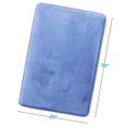 thumbnail image 1 of 1 Large Clara Clark Bath Mat Bathroom Rug - Absorbent Memory Foam Bath Rugs - Non-Slip, Thick, Cozy Velvet Feel Microfiber Bathrug, Plush Shower, Toilet- Floor Bathmats Carpet - Calm Blue - 20"x32", 1 of 6