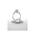 thumbnail image 4 of 1ct Round Diamond Solitaire 14k Rose & White Gold Engagement Ring, 4 of 4