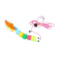 thumbnail image 3 of lionlar 3X Funny Cat Teaser Toy Bug Playing Exercise Catcher Kitten Interactive Toys 3 Pcs, 3 of 9