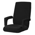 thumbnail image 4 of yuksok Home Office Computer Chair Full Stretchable Rotate Chair Seat Cover Black XL, 4 of 9