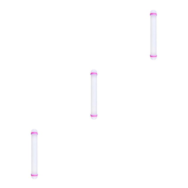 relayinert Non Stick Rolling Pin Decoration Fondant Baking Roller Cake White 13 Inch 3Set