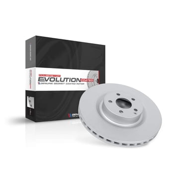 Power Stop EBR1089EVC Évolution avant Véritable Geomet® Enduit Disque de Frein