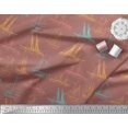 thumbnail image 2 of Soimoi Moss Georgette Fabric Ship Ocean Printed Fabric 1 Yard 42 Inch Wide, 2 of 3