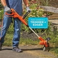 thumbnail image 3 of BLACK+DECKER Electric Lawn Mower, String Trimmer, Edger, 3-in-1, Corded (BESTA512CM), 3 of 5