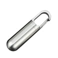 thumbnail image 4 of J21 Stainless Steel Medicine Container Sealing Waterproof Portable Mini Capsule Bottle Holder Keychain for Outdoor Travel Mini, 4 of 13